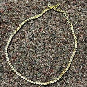 Melinda Maria 15” Gold Baroness necklace